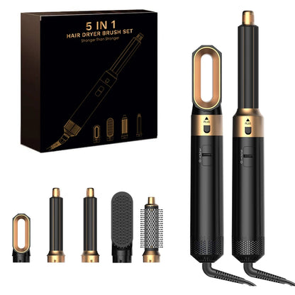 5-in-1 Hot Air Hair Styler – Dry, Curl, Smooth & Volumize